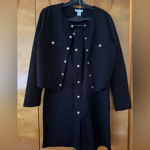 H&M CARDIGAN AND SKIRT SET